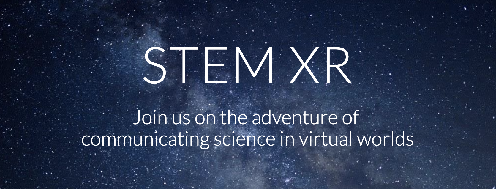 STEM XR: Outreach in Virtual Worlds Workshop