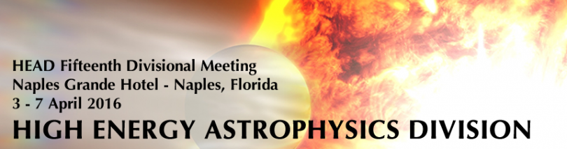 The 15th HEAD meeting was held 3-7 April 2016 in Naples, Florida.