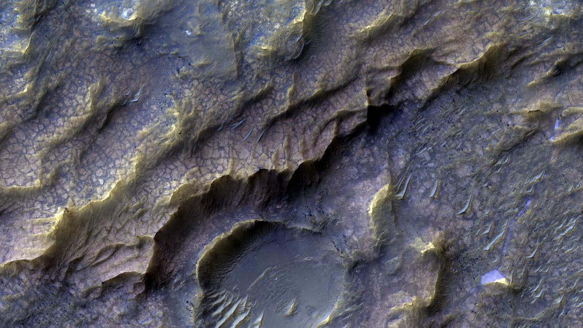 photograph of Mars's surface